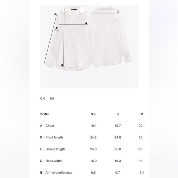 ZARA ZW COLLECTION EMBROIDERED SHIRT - Picture 9 of 9